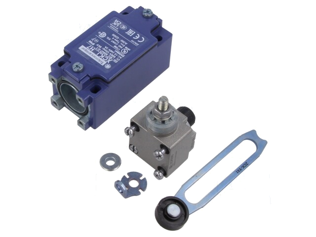 Eindschakelaar; NO + NC; 10A; max.250VAC; max.250VDC; 1/2 Eindschakelaar; NO + NC; 10A; max.250VAC; max.250VDC; 1/2